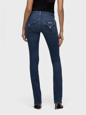 Hudson Beth Flap Pocket Baby Bootcut dark wash
